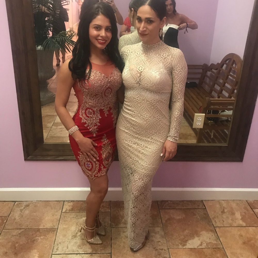 Formal mini dress